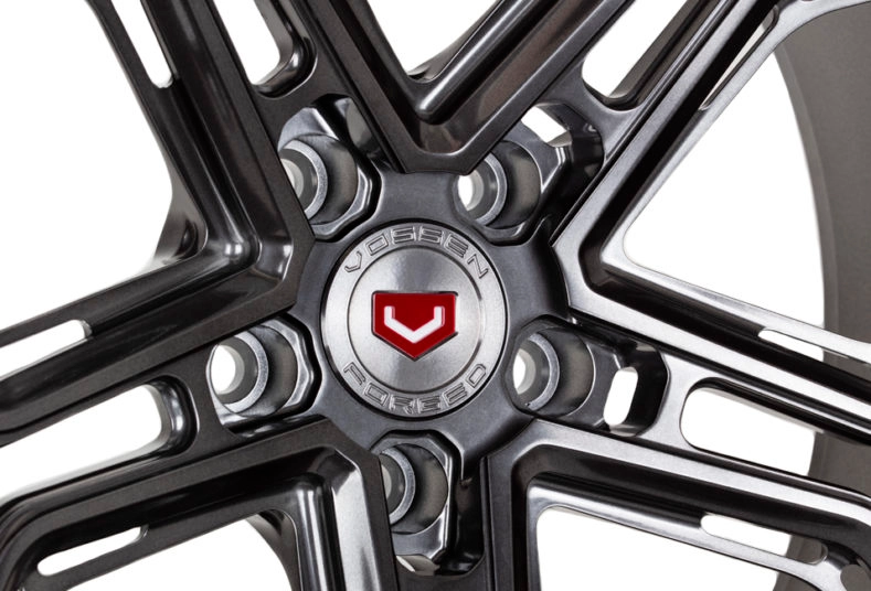 Vossen EVO-3R front face view showing triple-spoke design