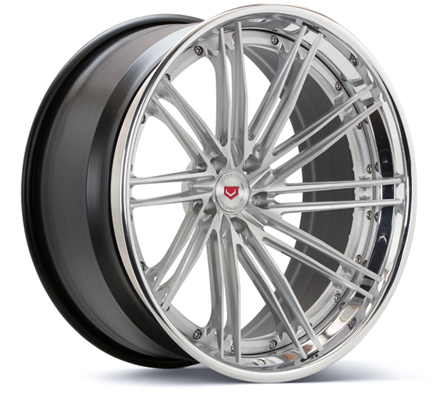 Vossen VPS-5T (3-Piece) in Gloss Clear finish - 3/4 render