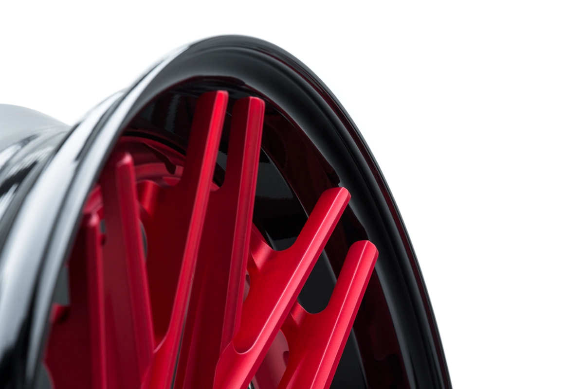 Vossen S17-07 (3-Piece) wheels on Audi RS - side profile view