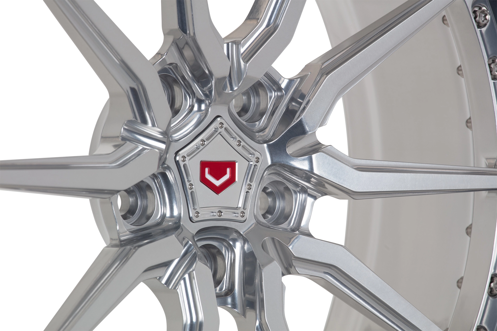 Vossen M-X2 (3-Piece) Vintage Rose spoke detail