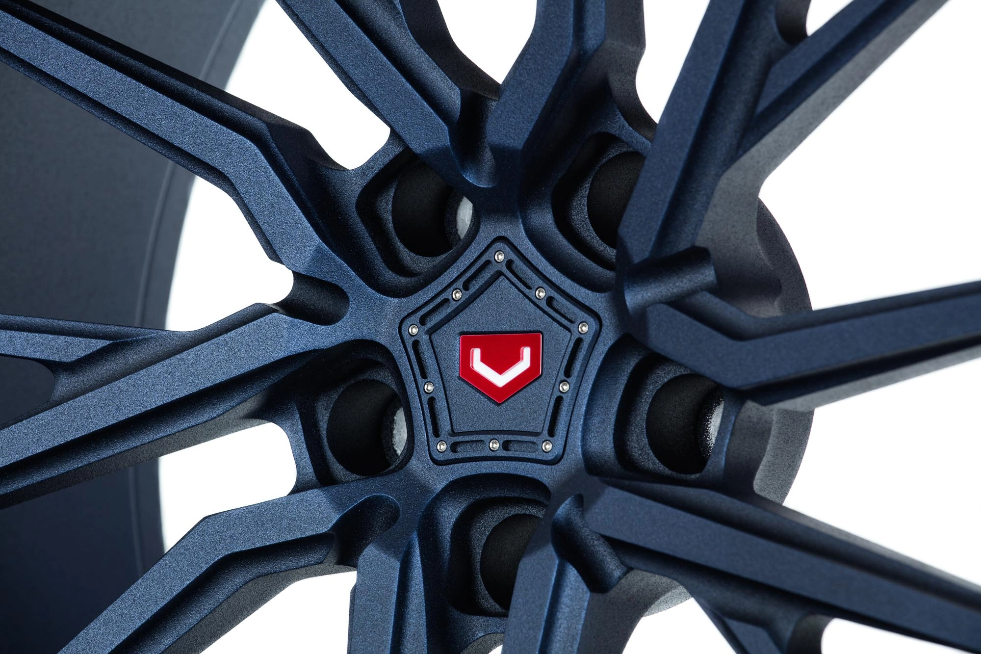 Vossen M-X4T in Gloss Black on vehicle
