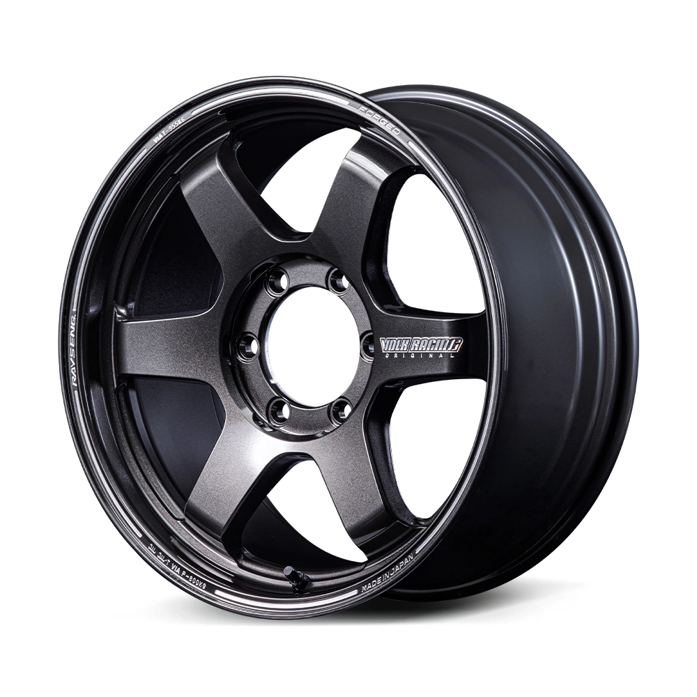 Volk Racing TE37 ultra LARGE P.C.D. M-SPEC in Diamond Dark Gunmetal - 3/4 render