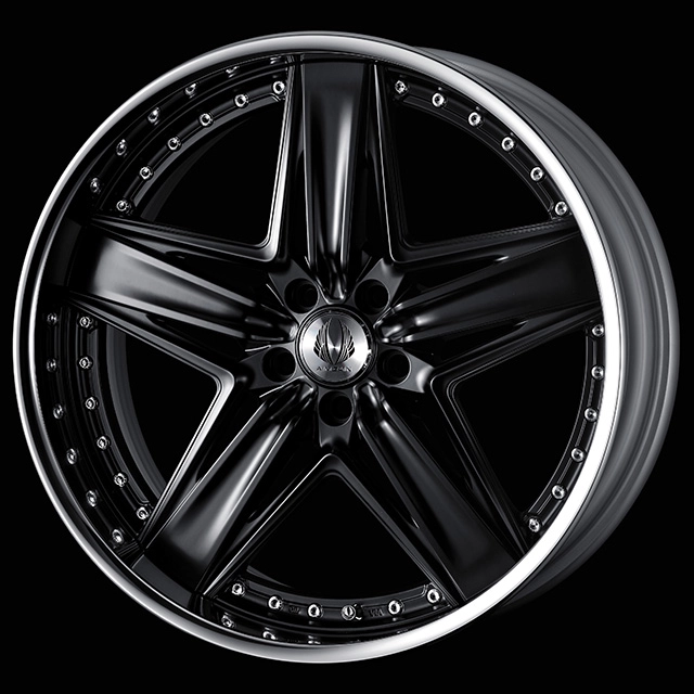 Aimgain GLuxe in Matte Black finish - 3/4 render