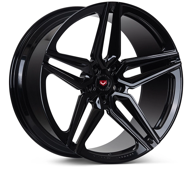 Vossen EVO-1 in Gloss Black finish - 3/4 render