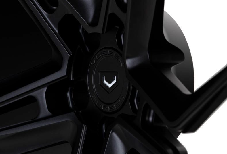 Vossen EVO-3 forged monoblock - Matte Midnight Smoke finish render