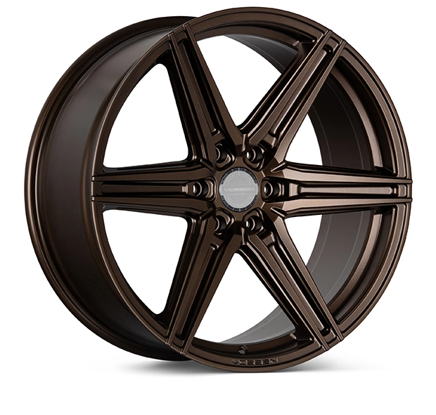 Vossen HF6-2 in Satin Bronze finish - 3/4 render