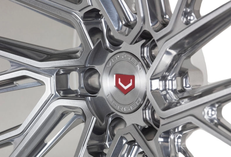 Vossen EVO-6T (Monoblock) Light Smoke finish - 3/4 angle view