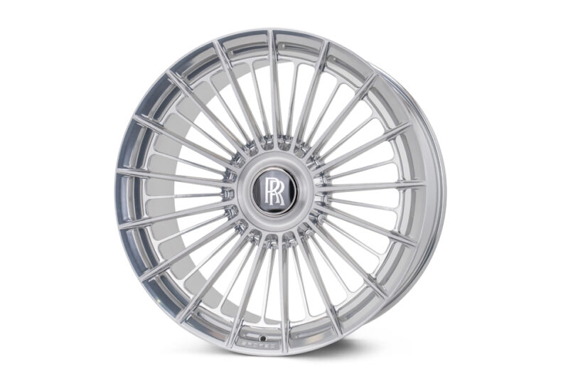 Vossen SP4 SPOFEC x Vossen Rolls-Royce forged wheel - 3/4 render in Gloss Clear