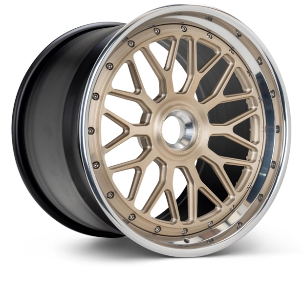 Vossen GEN-03 (3-Piece) forged 3-piece wheel - 3/4 angle render