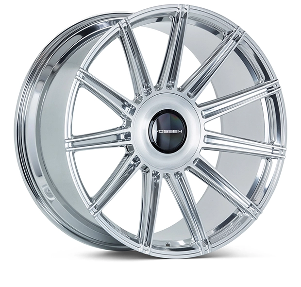 Vossen S17-12 Series 17 forged wheel — hero Gloss Clear right-facing view