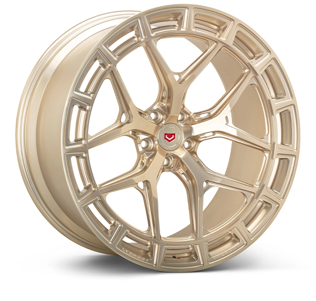Vossen LC3-01 in Patina Gold finish - 3/4 render