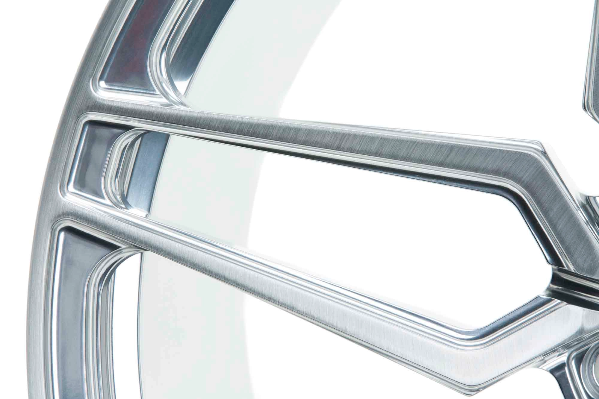 Vossen M-X1 (Monoblock) Vintage Rose spoke detail close-up