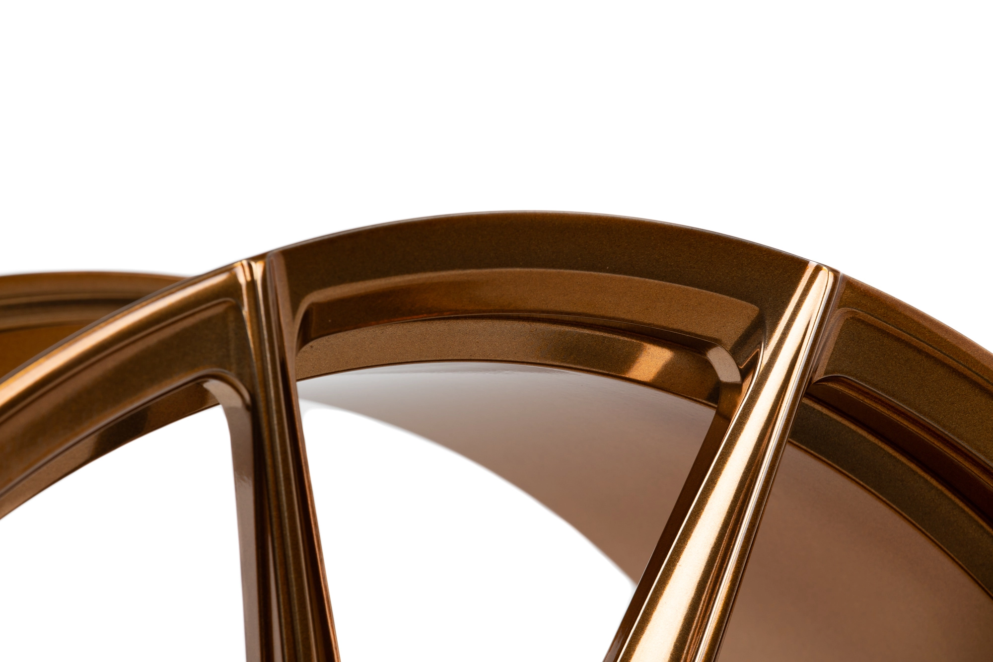 Vossen EVO-2 forged monoblock - Brickell Bronze finish render