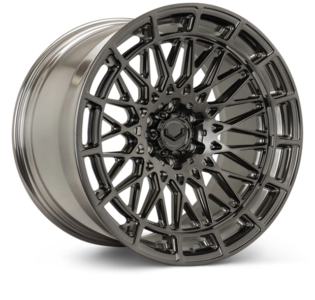 Vossen LCX-03 in Dark Smoke finish - 3/4 render