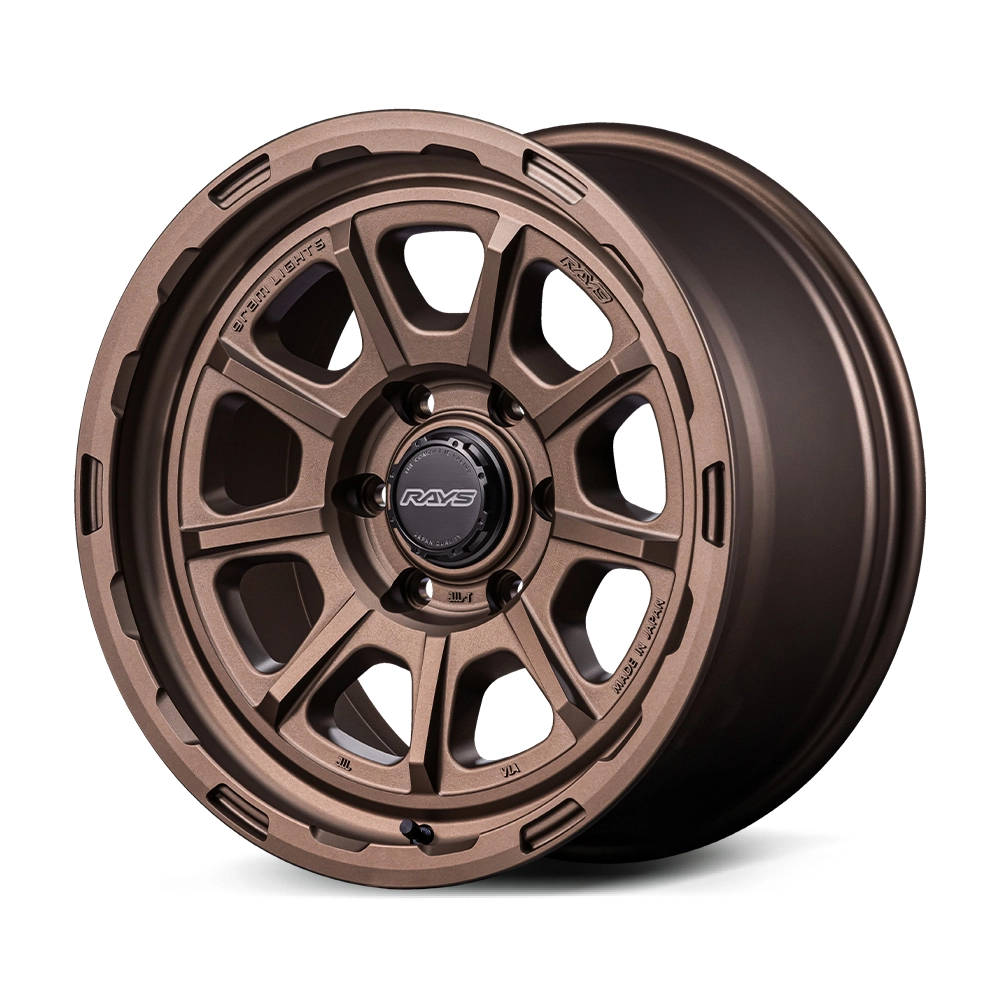 gramLIGHTS 57GR-X HD in Z2 Zircon Bronze 2-tone with LPS cap - 3/4 render