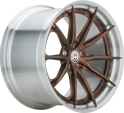 HRE S104SC forged SuperConcave wheel - alternative 3/4 angle render