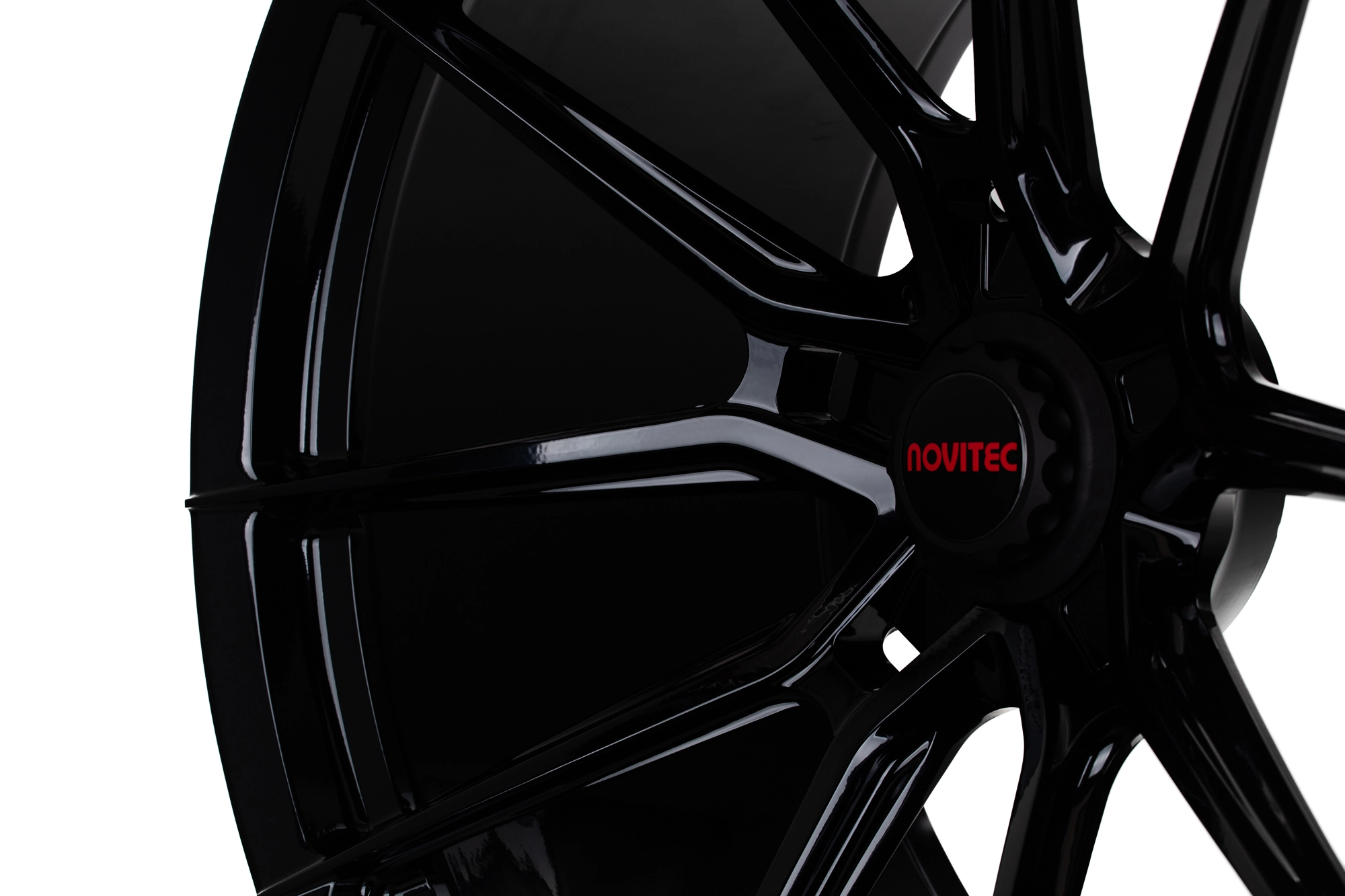 Vossen NF9 in Stealth Grey - front face render showing spoke layout