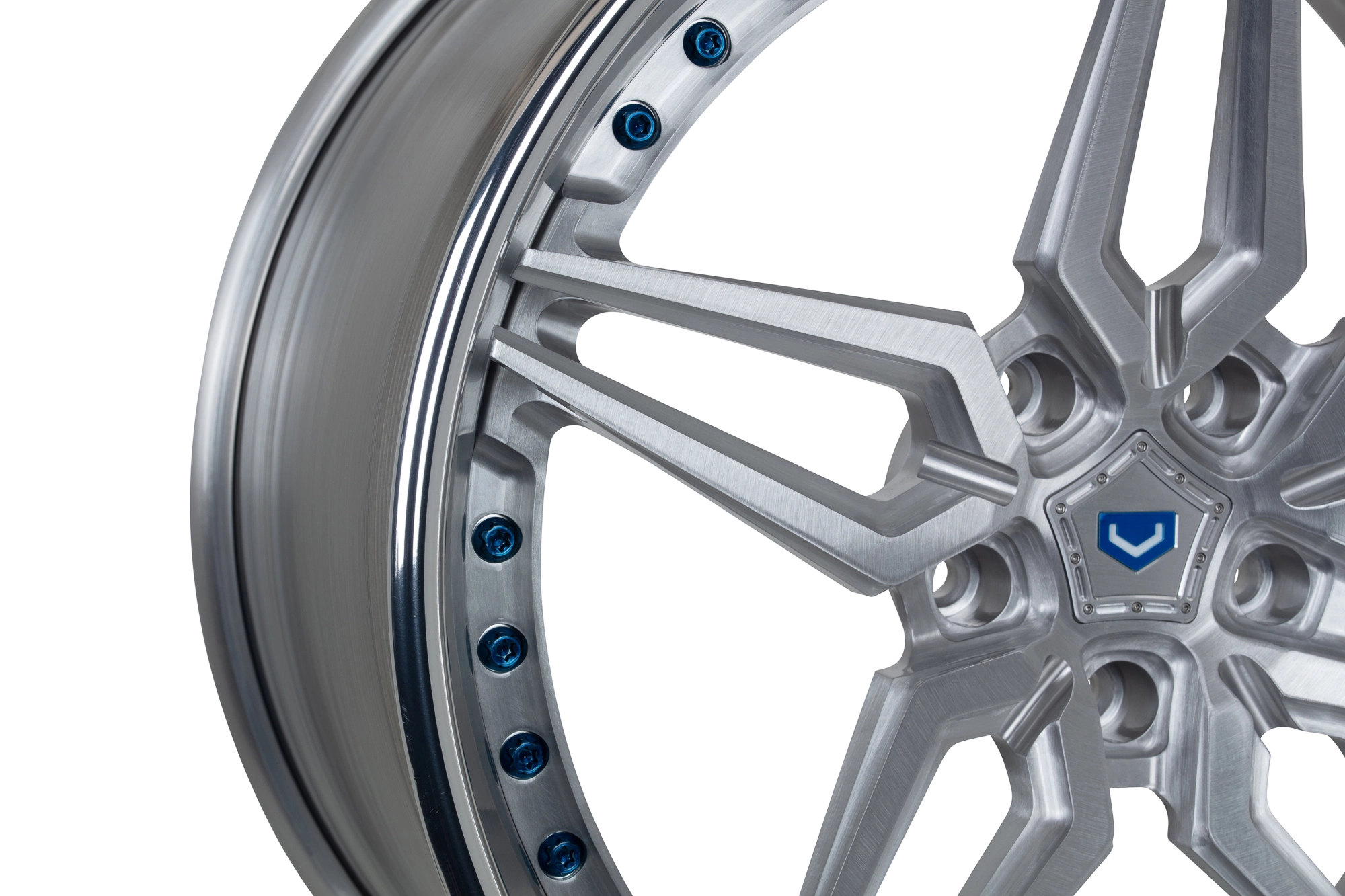 Vossen M-X1 (3-Piece) wheel detail - arch clearance profile
