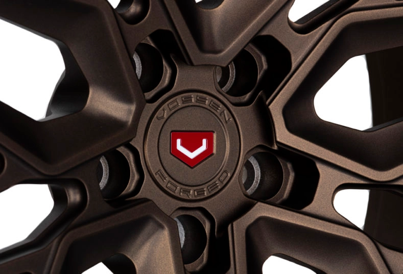 Vossen EVO-5 (Monoblock) Matte Gunmetal front face alternative angle
