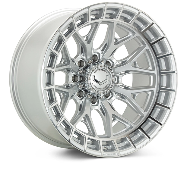 Vossen HFX-1 in Silver Polished finish - 3/4 render
