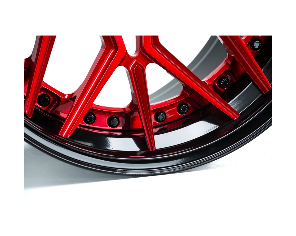 Vossen M-X3 (3-Piece) in Patina Gold finish - 3/4 render