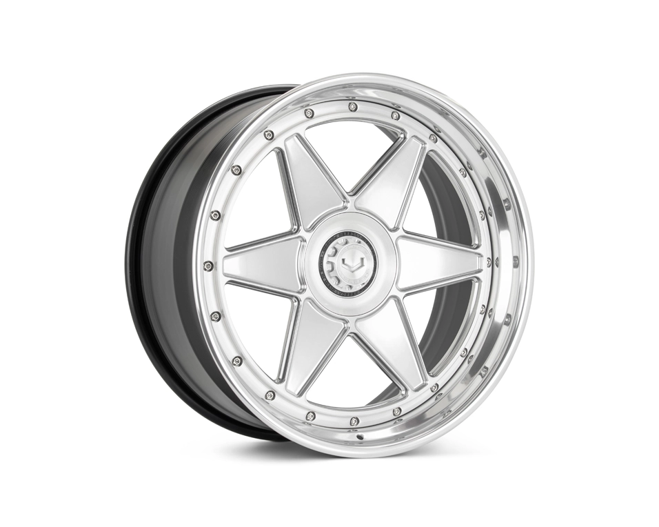 Vossen GEN-09 forged 3-piece wheel - 3/4 angle render