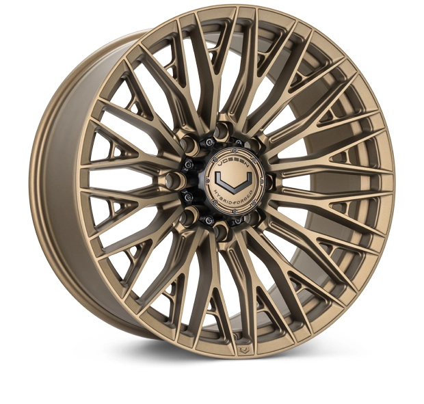 Vossen HFX-6 in Terra Bronze finish - 3/4 render