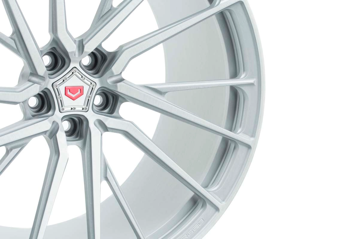Vossen M-X4T in Space Grey on vehicle - additional view