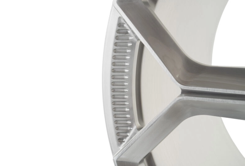Vossen NL7 forged monoblock wheel - alternative angle front view