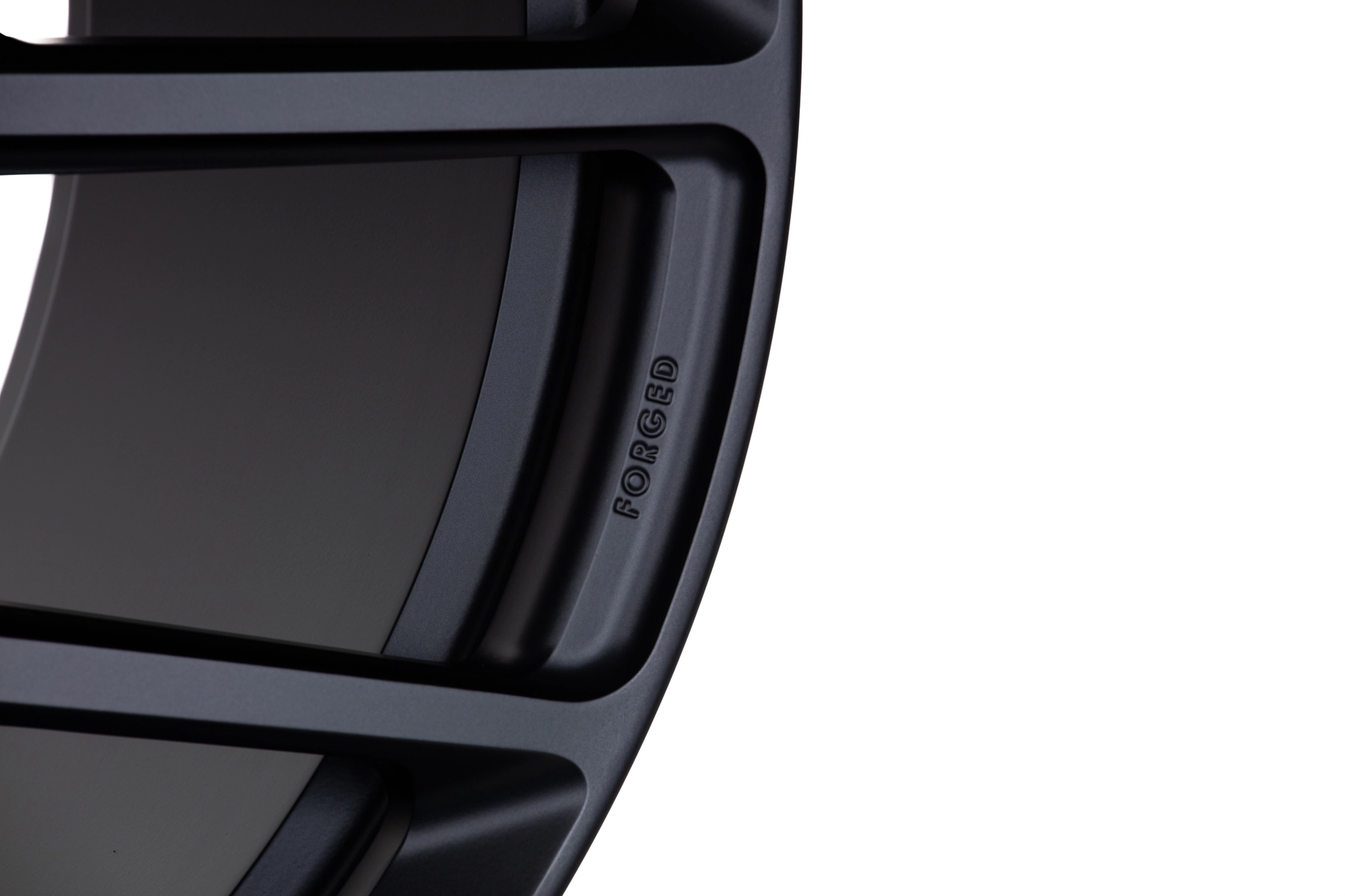 Vossen NV2 Stealth Grey - spoke face detail