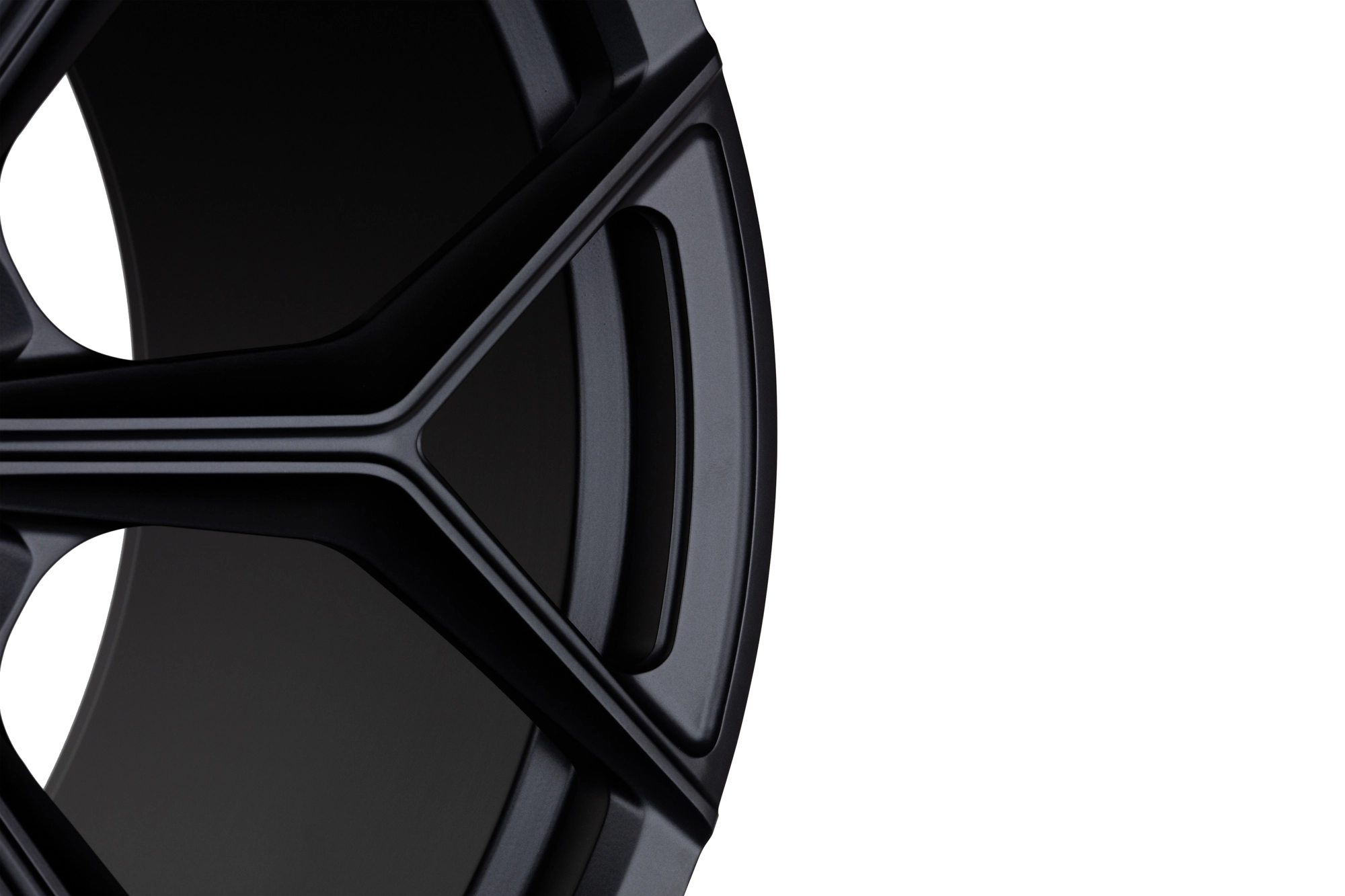 Vossen NL4 in Satin Black - front face render