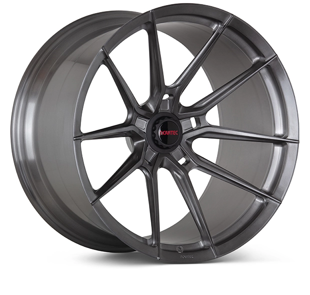 Vossen NF10 in Dark Smoke finish - 3/4 render