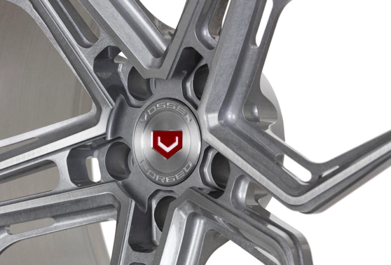 Vossen EVO-3R in Satin Bronze finish - 3/4 angle render