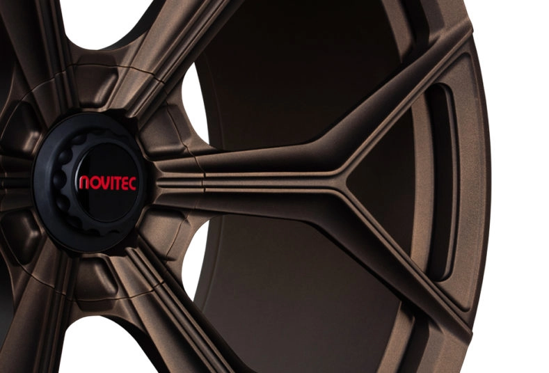 Vossen NL4 forged monoblock in Satin Bronze - 3/4 angle render