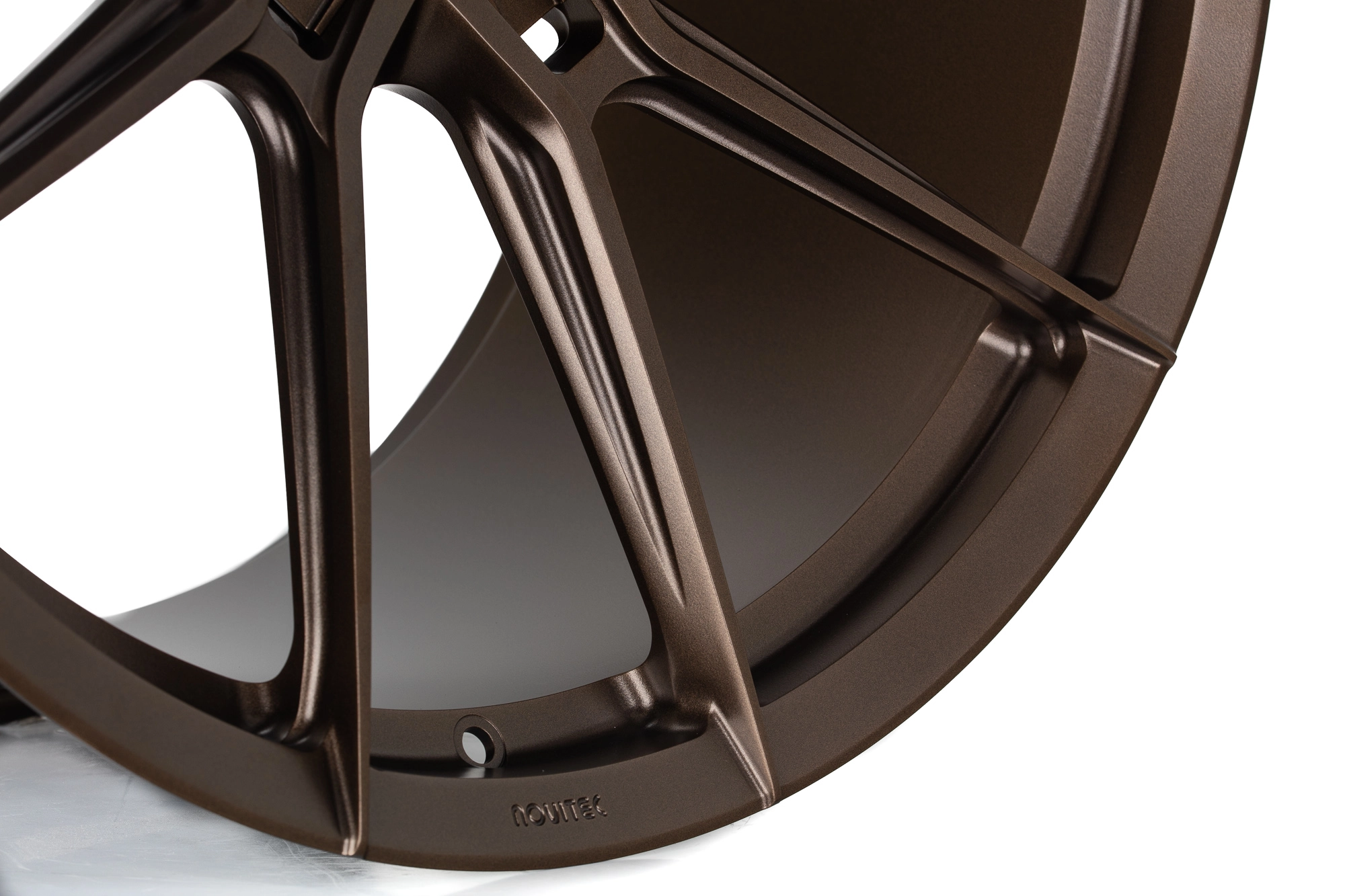 Vossen NF10 Series 21 on Ferrari - fitment render in Gloss Black