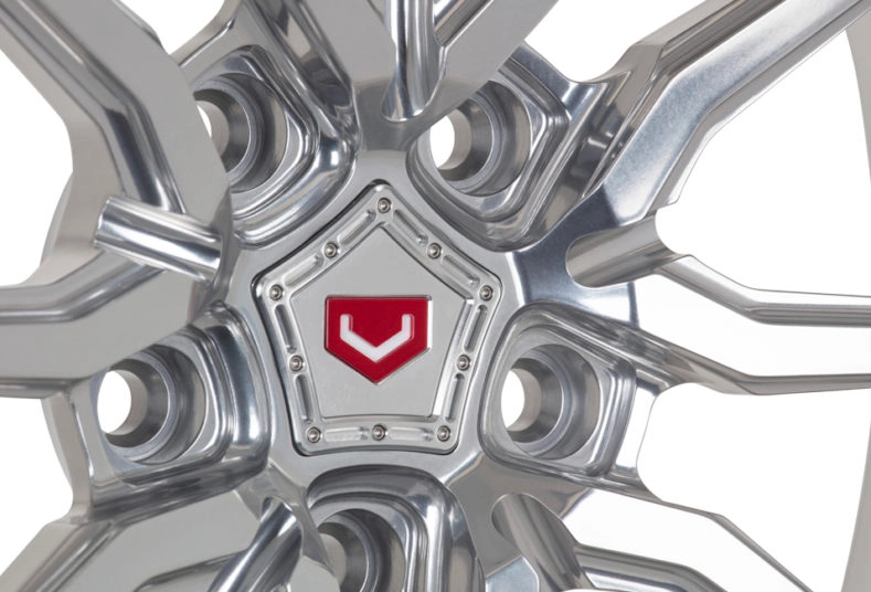 Vossen M-X2 (3-Piece) Vintage Rose face Gloss Clear barrel - 3/4 angle view