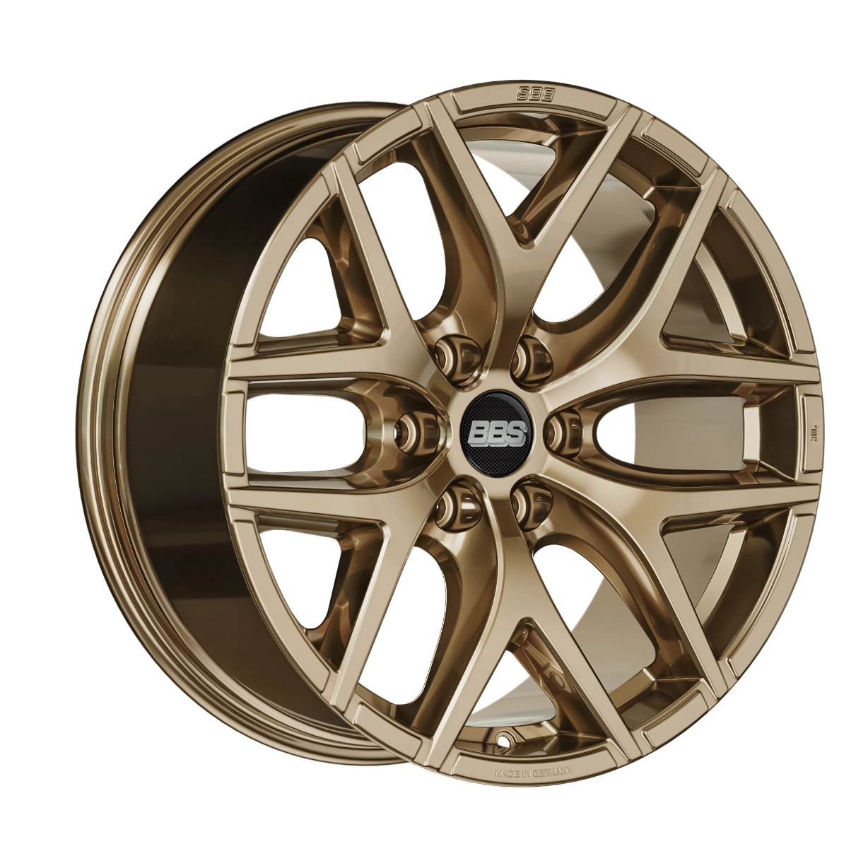 BBS TL-A in Glossy Bronze finish - 3/4 render