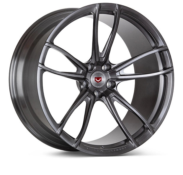 Vossen S17-06 (Monoblock) in Dark Smoke finish - 3/4 render facing right