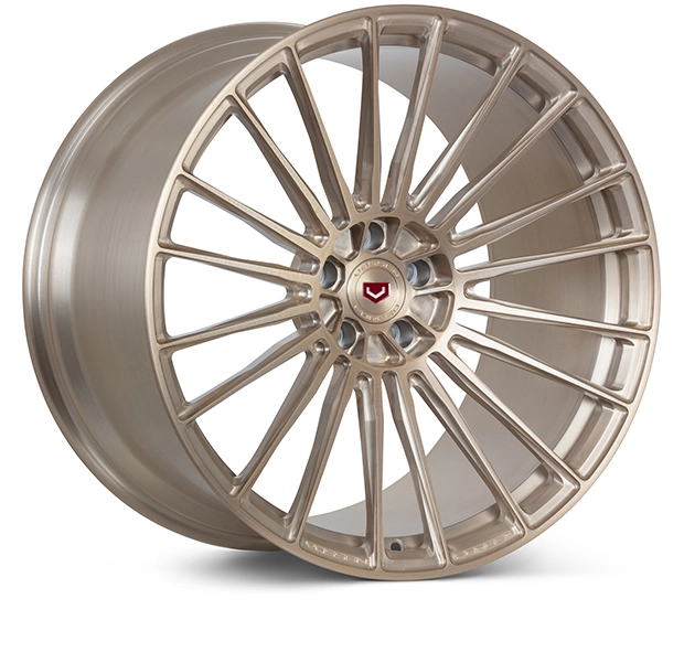 Vossen S17-04 (Monoblock) in Patina Gold finish - 3/4 render facing right