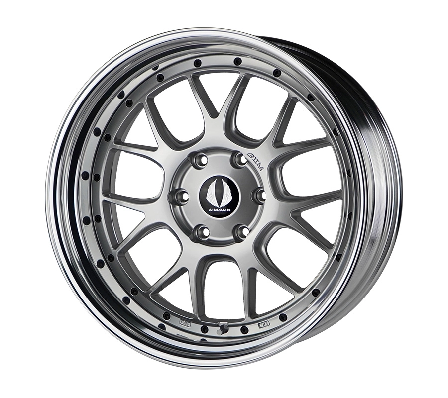 G2M6 wheel in Hyper Silver 20-inch - 3/4 render