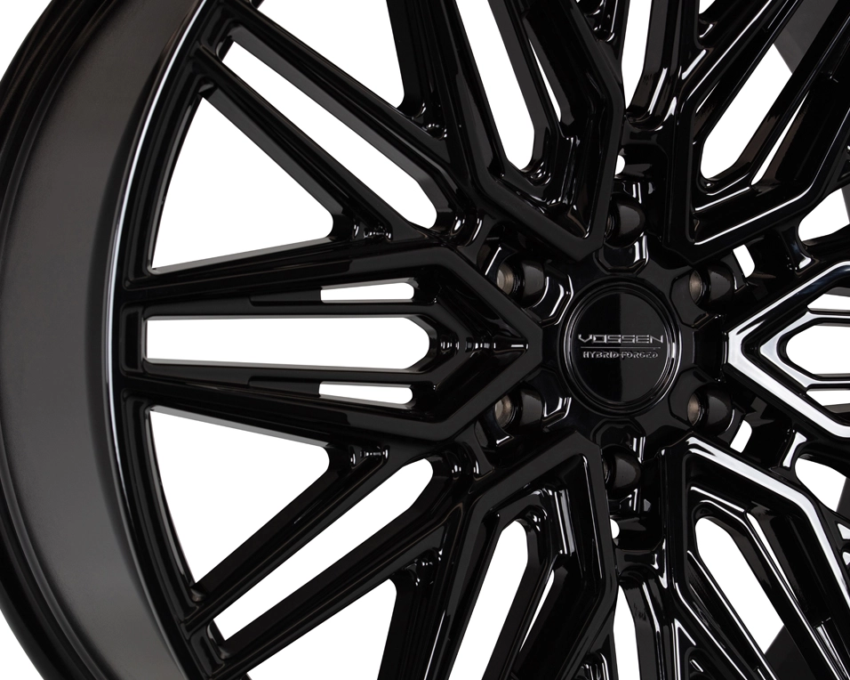 Vossen HF6-5 flow-formed wheel - 3/4 angle hero render