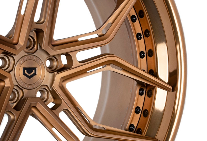 Vossen EVO-3R 3-Piece lip and barrel detail close-up
