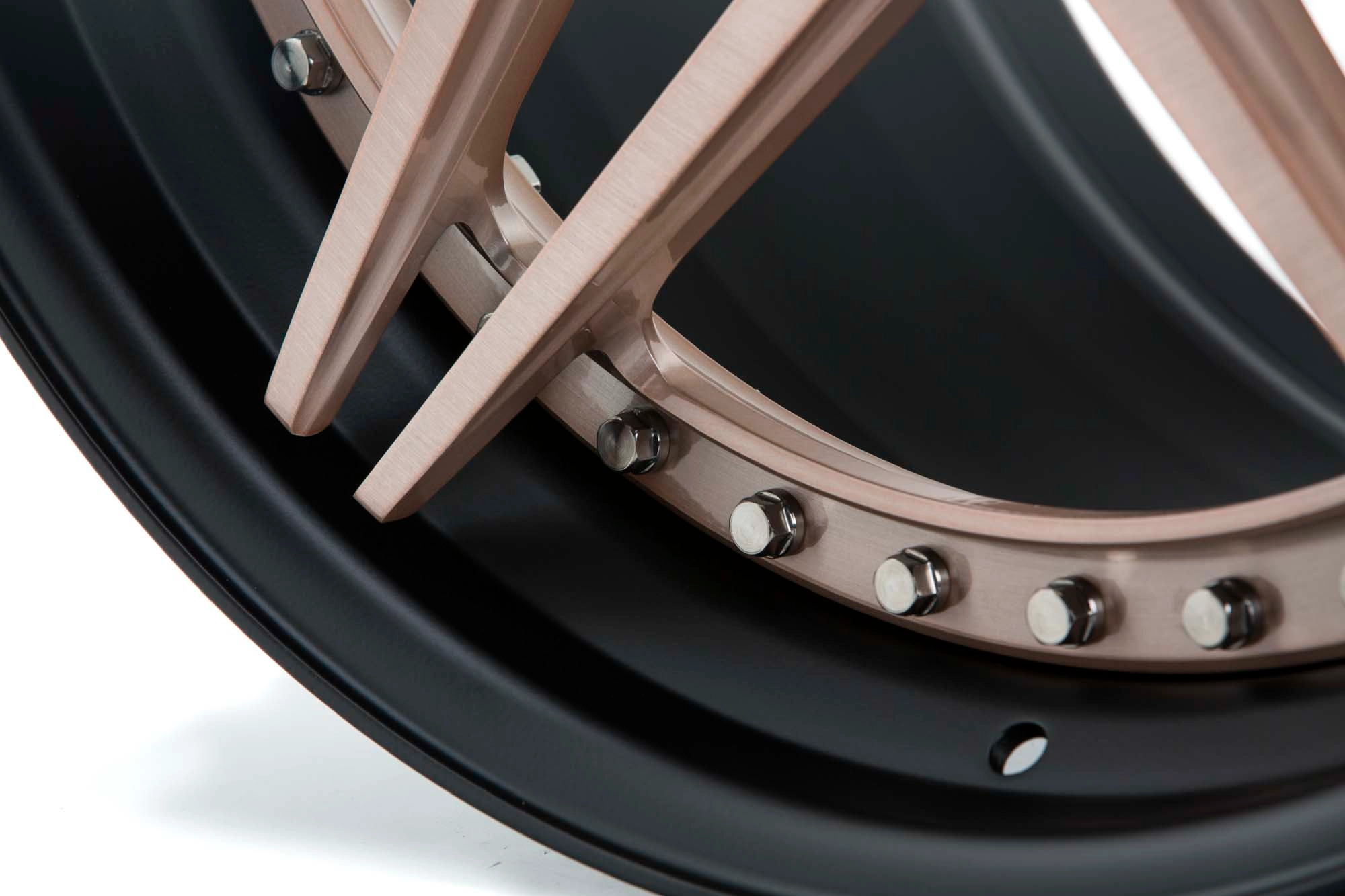 Vossen M-X1 (3-Piece) Patina Gold front face alternative angle
