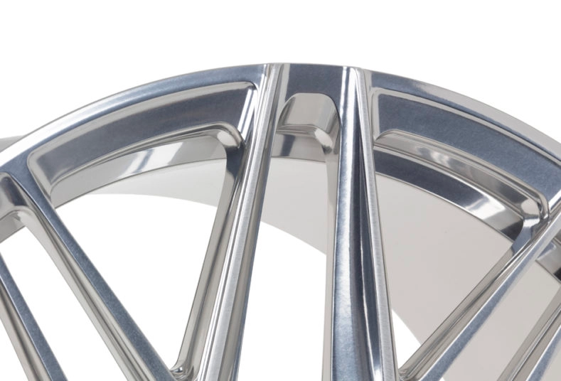 Vossen EVO-5 (Monoblock) Midnight Smoke spoke and center cap detail
