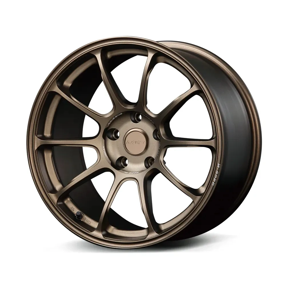 RAYS Volk Racing ZE40 M-Spec forged monoblock wheel - frontal face render