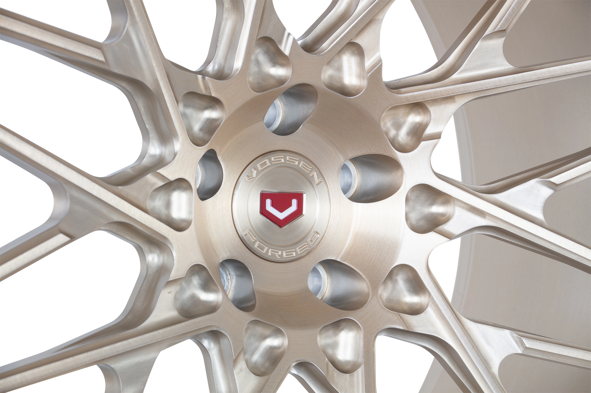 Vossen S17-07 (Monoblock) spoke face showing machining precision