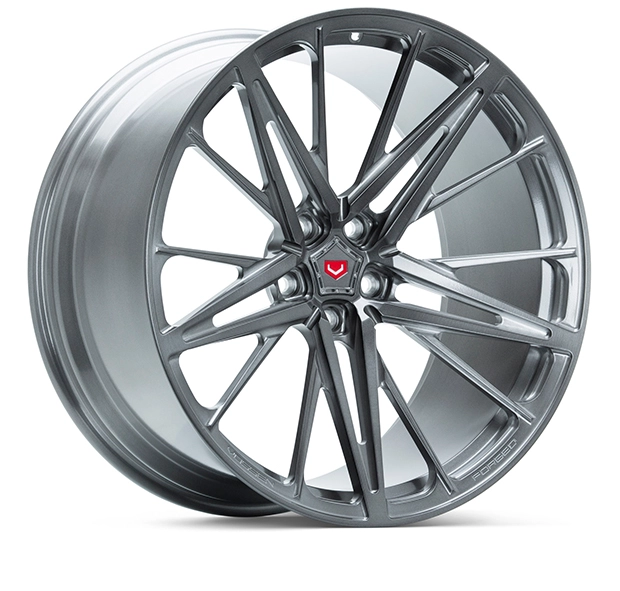 Vossen M-X6 in Dark Smoke finish - 3/4 render facing right