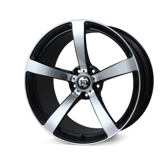 3D Design Type 3 Forged in Bi-color finish - 3/4 render