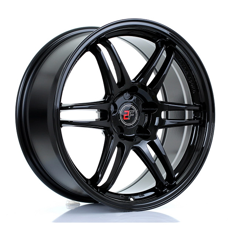 2Forge ZF5 in Gloss Black finish - 3/4 render