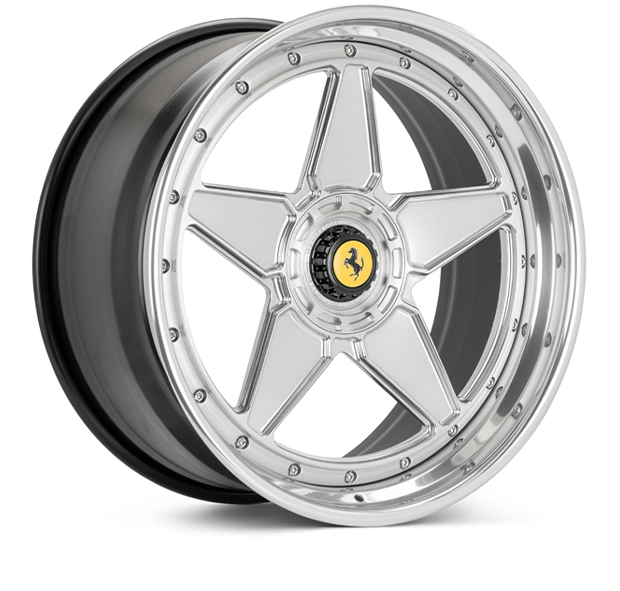 Vossen GEN-07 (3-Piece) in Gloss Clear finish - 3/4 render
